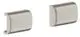 AXOR-HG-AXOR-Universal-Softsquare-Abdeckung-fuer-Reling-Edelstahl-Optic-42871800 gallery number 1